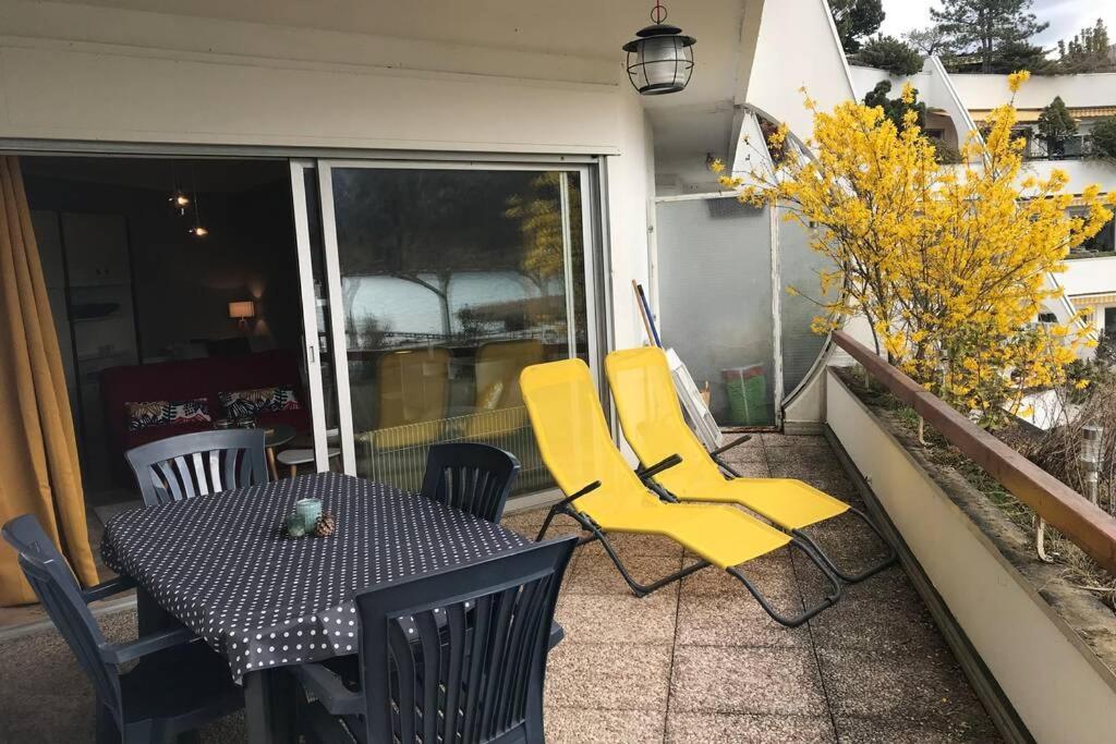 Chez Jacques - Terrasse Avec Vue Lac Et Montagne Annecy Bagian luar foto